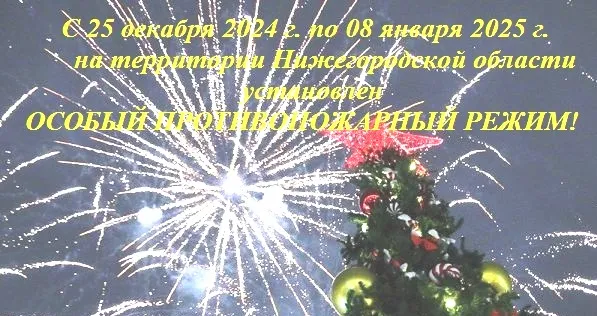 Об установлении на территории Нижегородской области особого противопожарного режима